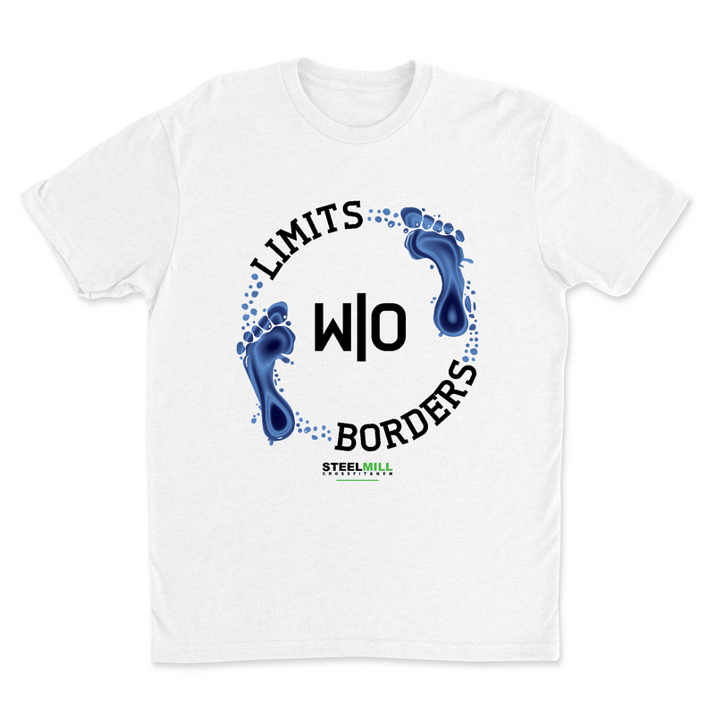Steel Mill CrossFit Fleming Island Limits Without Borders Mens - T-Shirt