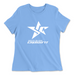 Womens 2X-Large CAROLINA_BLUE Relaxed Jersey T-Shirt