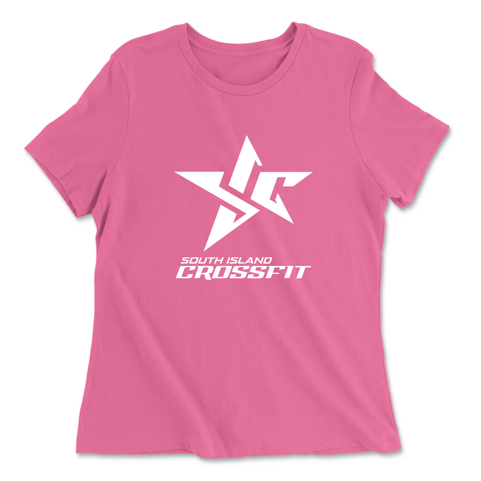 Womens 2X-Large CHARITY_PINK Relaxed Jersey T-Shirt