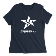 Womens 2X-Large NAVY Relaxed Jersey T-Shirt