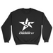 Mens 2X-Large BLACK Midweight Sweatshirt