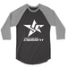 Mens 2X-Large VINTAGE_SMOKE_GRAPHITE_HEATHER 3/4 Sleeve