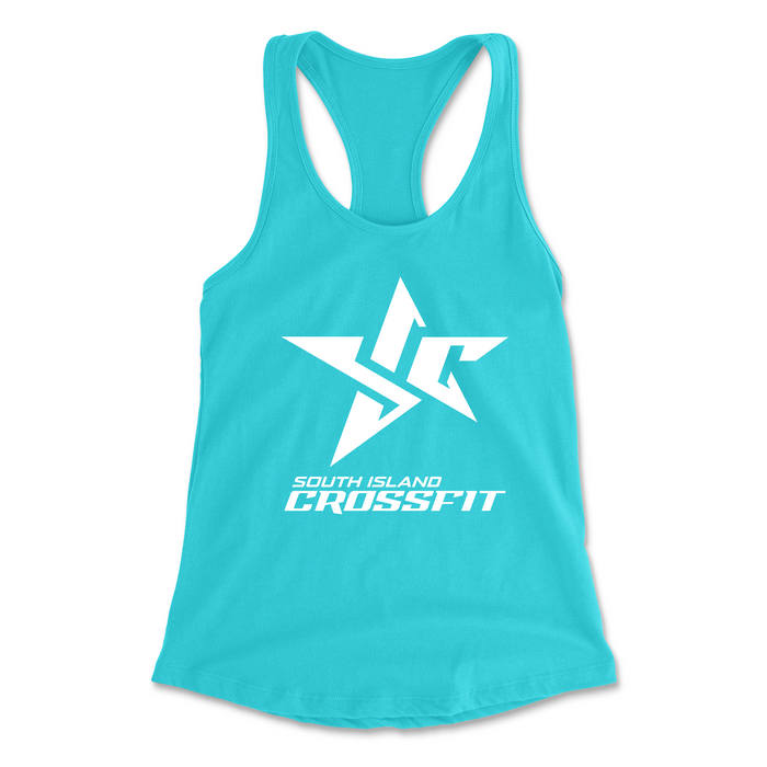 Womens 2X-Large TAHITI_BLUE Tank Top