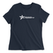 Womens 2X-Large NAVY Relaxed Jersey T-Shirt