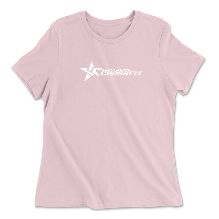 Womens 2X-Large PINK Relaxed Jersey T-Shirt