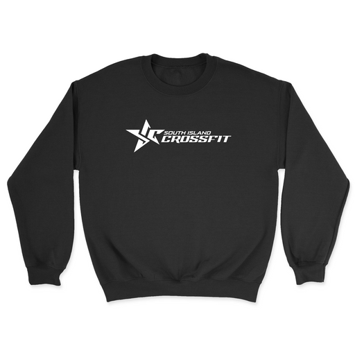 Mens 2X-Large BLACK Midweight Sweatshirt