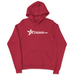 Mens 2X-Large RED Hoodie