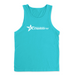 Mens 2X-Large TAHITI_BLUE Tank Top