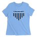 Womens 2X-Large CAROLINA_BLUE Relaxed Jersey T-Shirt