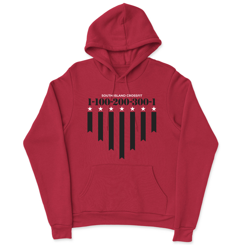 Mens 2X-Large RED Hoodie