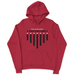 Mens 2X-Large RED Hoodie