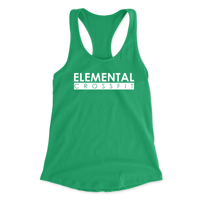 Elemental CrossFit White Womens - Tank Top