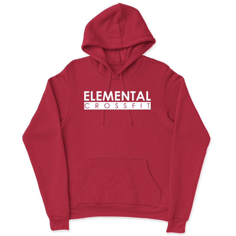 Elemental CrossFit White Mens - Hoodie