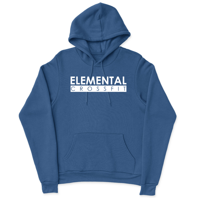 Elemental CrossFit White Mens - Hoodie