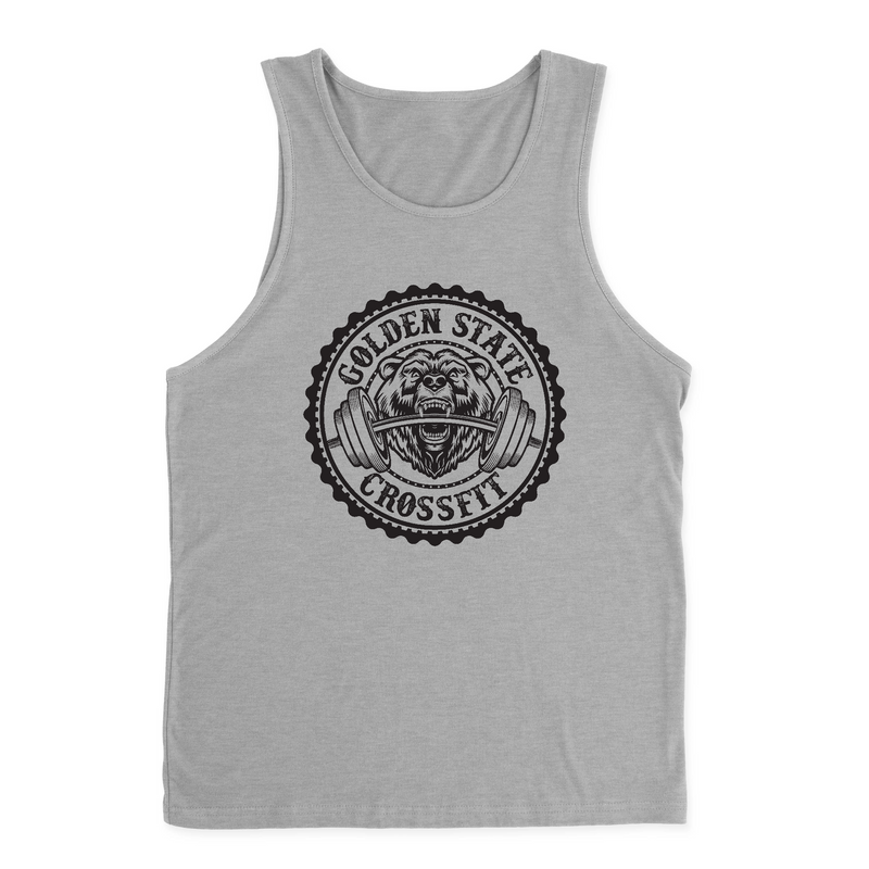 Mens 2X-Large HEATHER_GRAY Tank Top