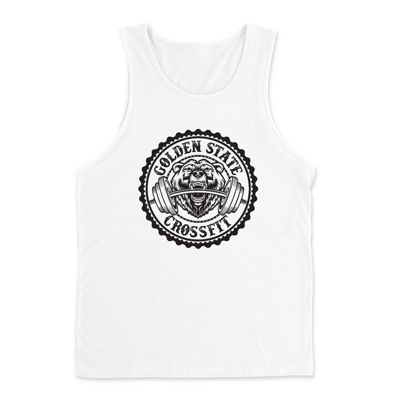 Mens 2X-Large WHITE Tank Top