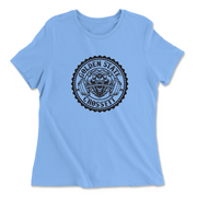 Womens 2X-Large CAROLINA_BLUE Relaxed Jersey T-Shirt