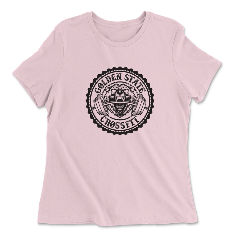 Womens 2X-Large PINK Relaxed Jersey T-Shirt