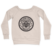 Womens 2X-Large BONE CrewNeck