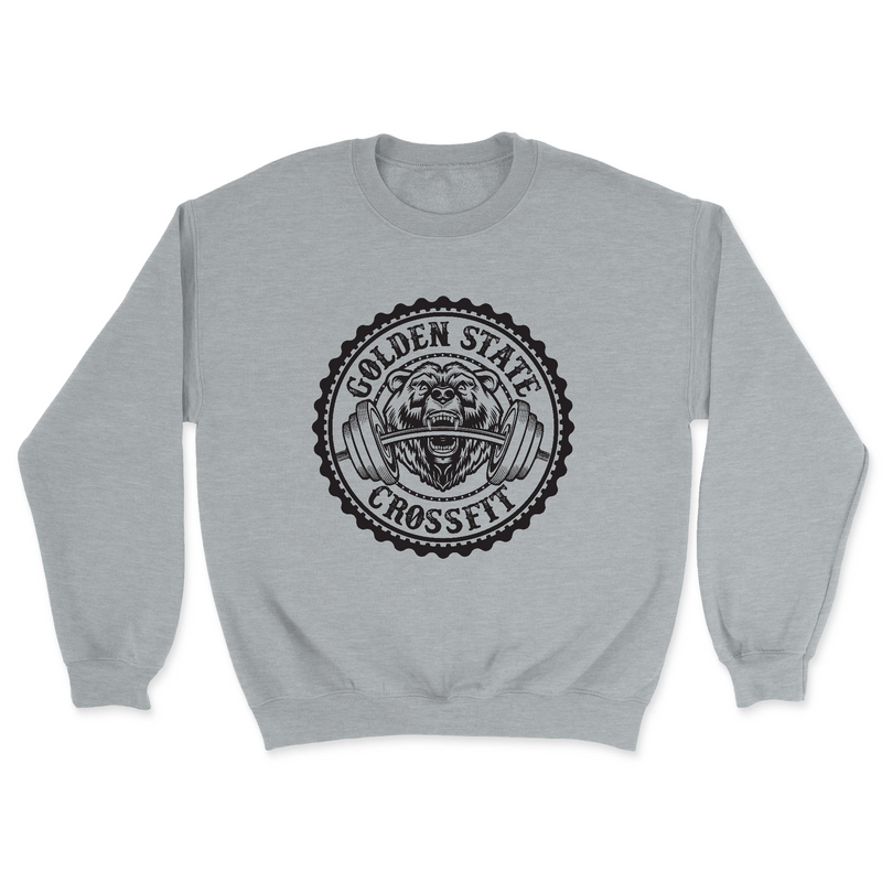 Mens 2X-Large GRAY_HEATHER Midweight Sweatshirt
