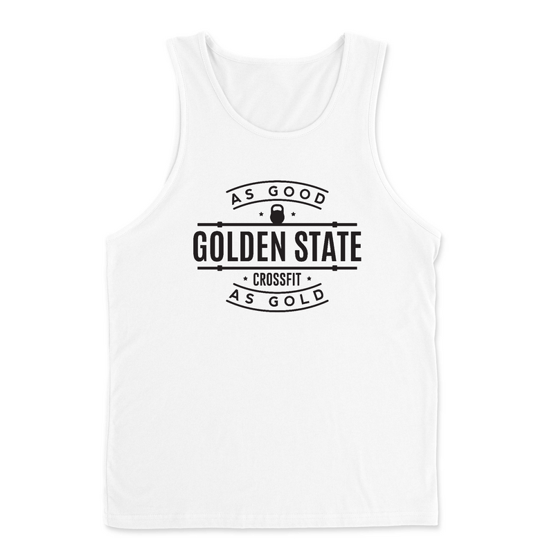 Mens 2X-Large WHITE Tank Top