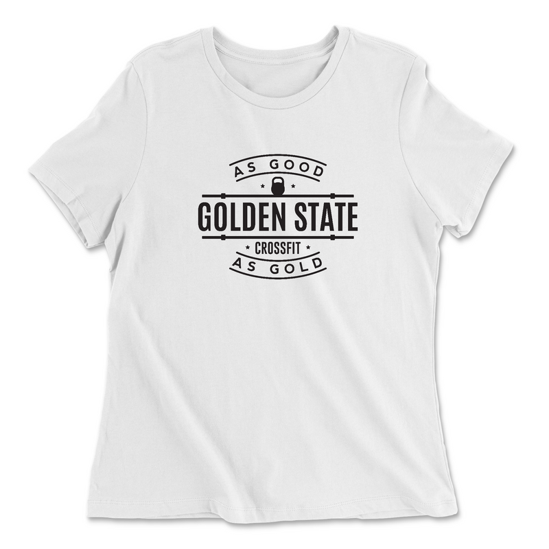 Womens 2X-Large WHITE Relaxed Jersey T-Shirt