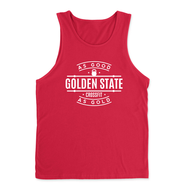 Mens 2X-Large RED Tank Top