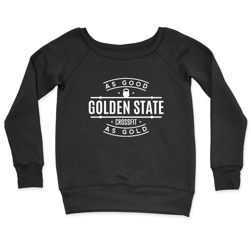 Womens 2X-Large BLACK CrewNeck