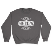 Mens 2X-Large CHARCOAL Midweight Sweatshirt