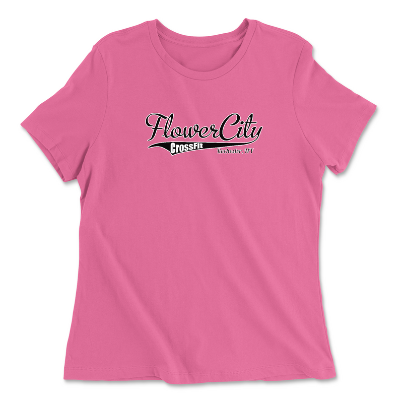 Womens 2X-Large CHARITY_PINK Relaxed Jersey T-Shirt