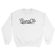 Mens 2X-Large WHITE Midweight Sweatshirt