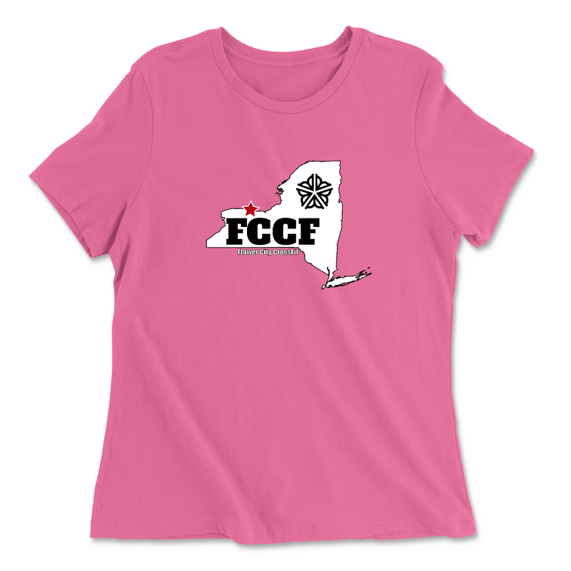 Womens 2X-Large CHARITY_PINK Relaxed Jersey T-Shirt