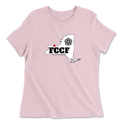 Womens 2X-Large PINK Relaxed Jersey T-Shirt