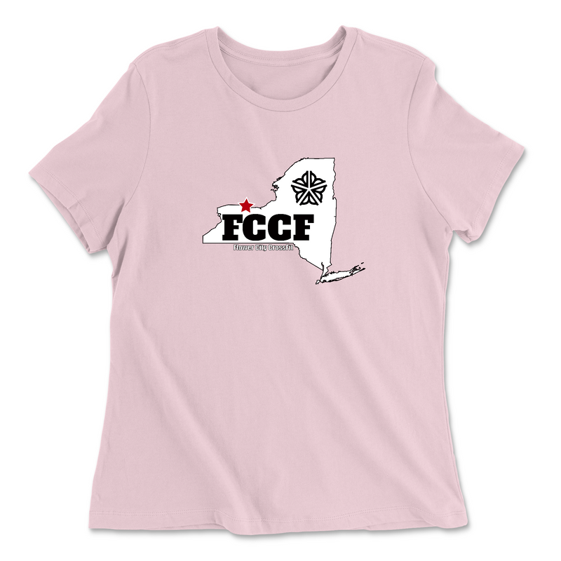 Womens 2X-Large PINK Relaxed Jersey T-Shirt