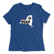 Womens 2X-Large TRUE_ROYAL Relaxed Jersey T-Shirt