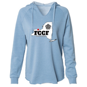 Womens 2X-Large MISTY_BLUE Hoodie