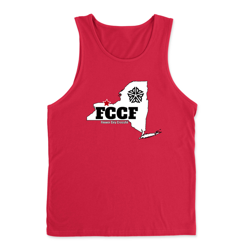 Mens 2X-Large RED Tank Top