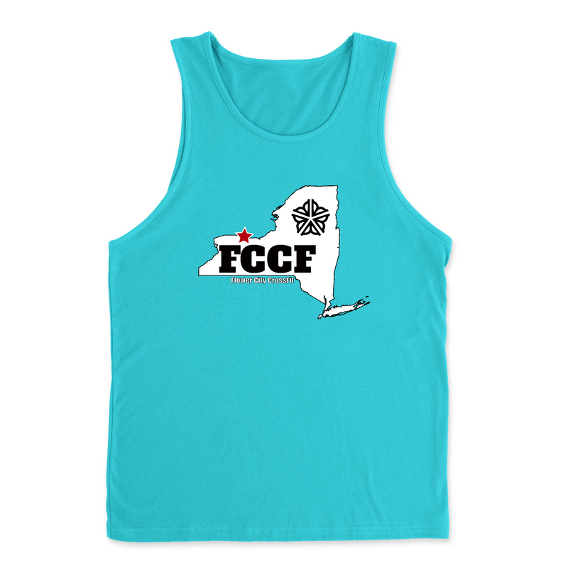 Mens 2X-Large TAHITI_BLUE Tank Top