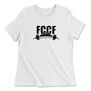 Womens 2X-Large WHITE Relaxed Jersey T-Shirt