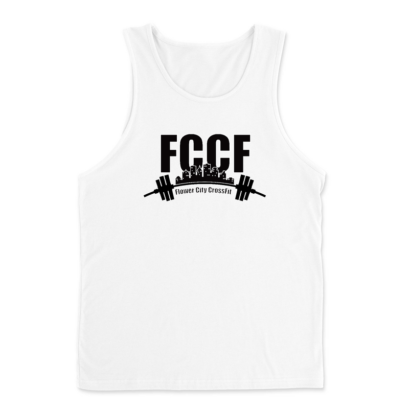 Mens 2X-Large WHITE Tank Top