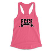 Womens 2X-Large HOT_PINK Tank Top