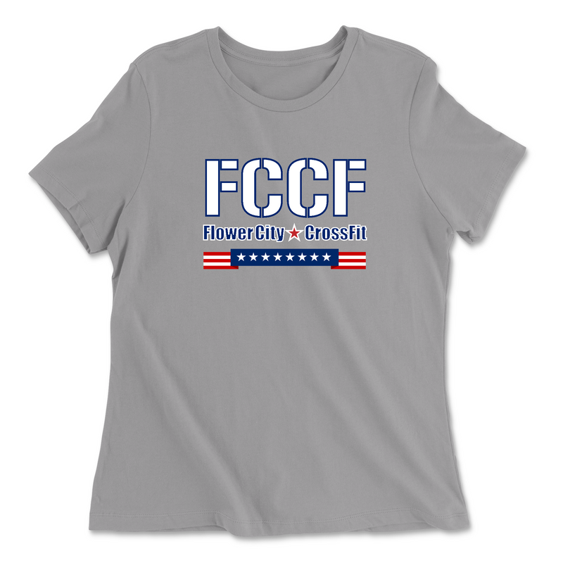 Womens 2X-Large SOLID_ATHETIC_GREY Relaxed Jersey T-Shirt