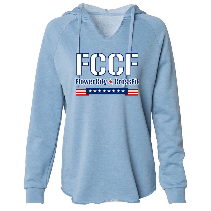Womens 2X-Large MISTY_BLUE Hoodie