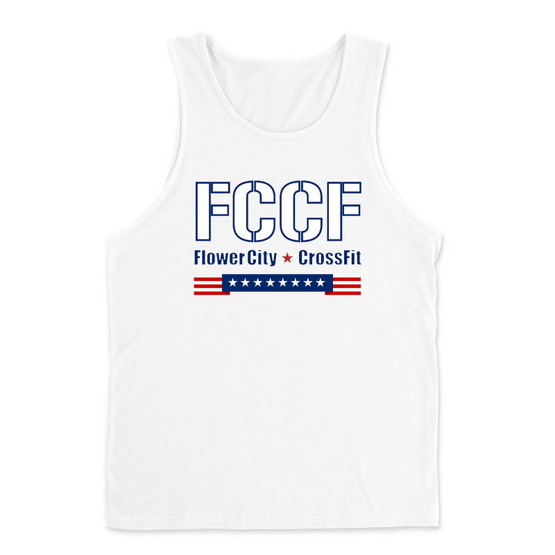 Mens 2X-Large WHITE Tank Top