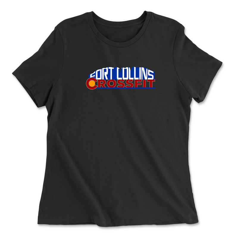 Fort Collins CrossFit Horse Tooth Womens - Relaxed Jersey T-Shirt