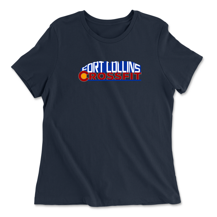 Fort Collins CrossFit Horse Tooth Womens - Relaxed Jersey T-Shirt