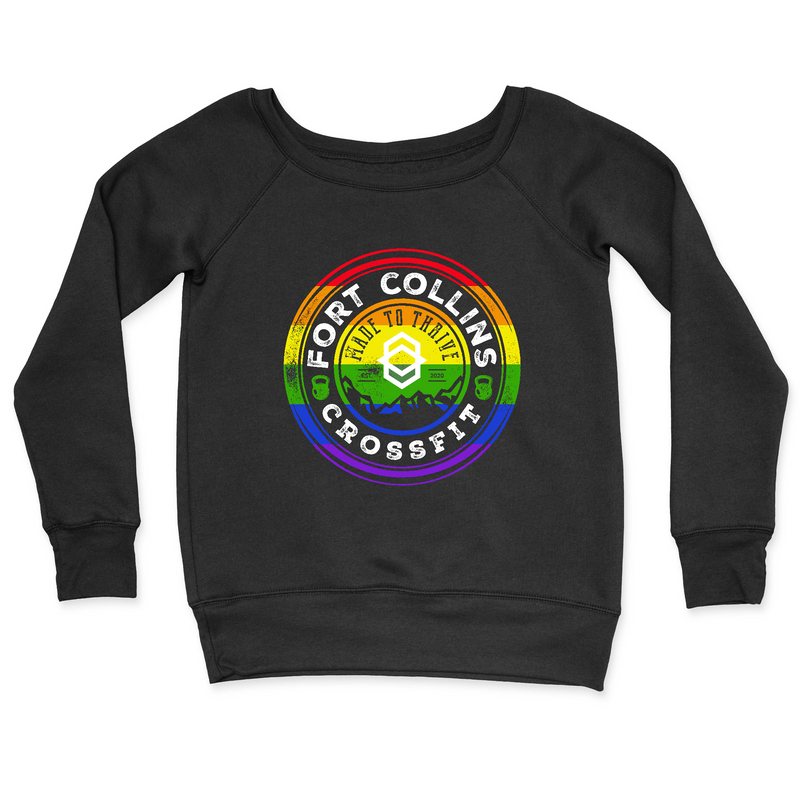 Womens 2X-Large BLACK CrewNeck