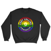 Mens 2X-Large BLACK Midweight Sweatshirt