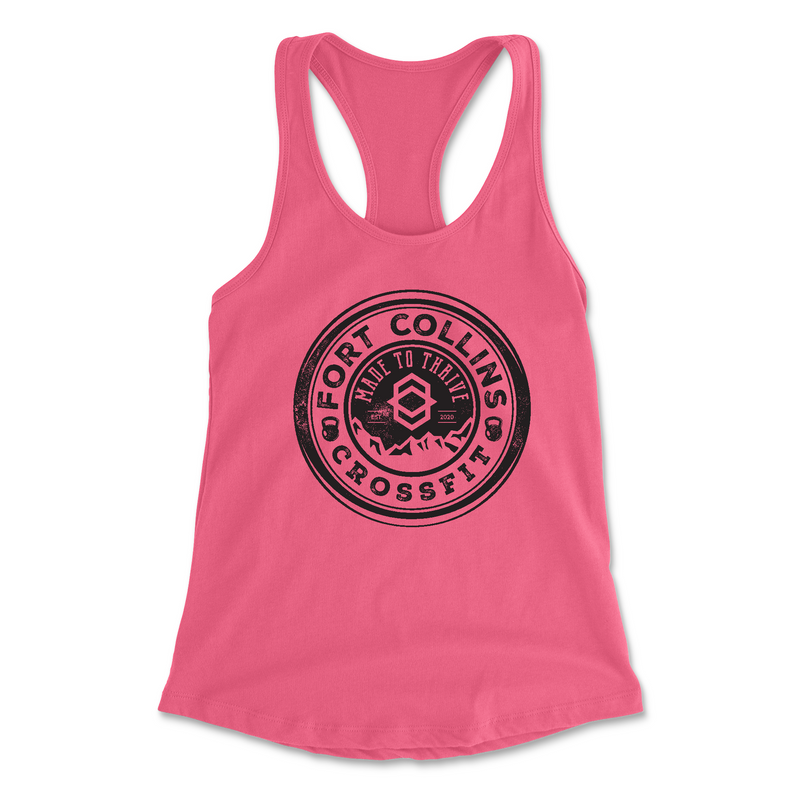 Womens 2X-Large HOT_PINK Tank Top