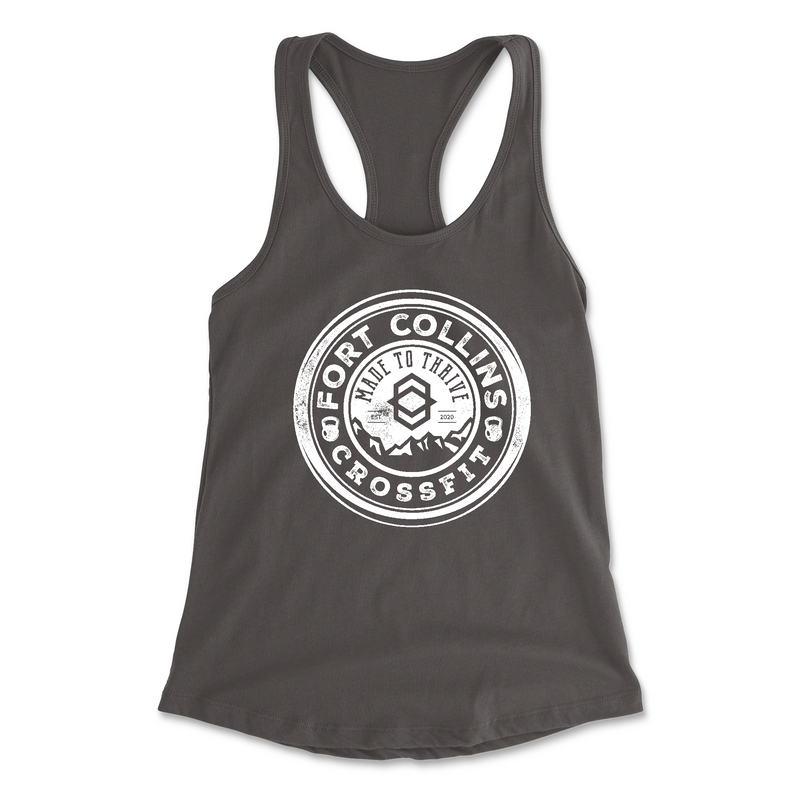 Womens 2X-Large DARK_GRAY Tank Top
